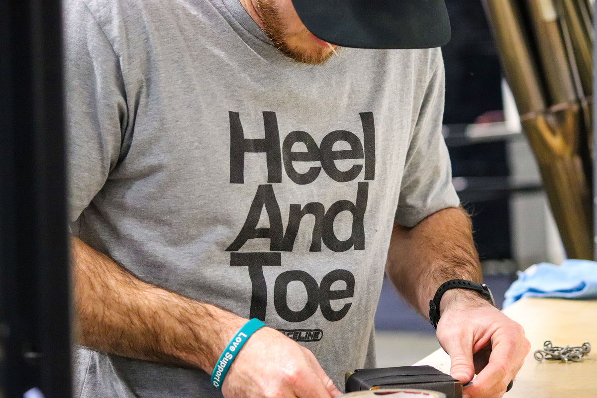 Heel & Toe t-shirt (Launch Edition) – Raceline Apparel