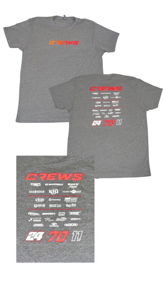 Brent Crews “Crew” Shirt Grey