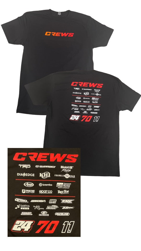 Brent Crews “Crew” Shirt Black